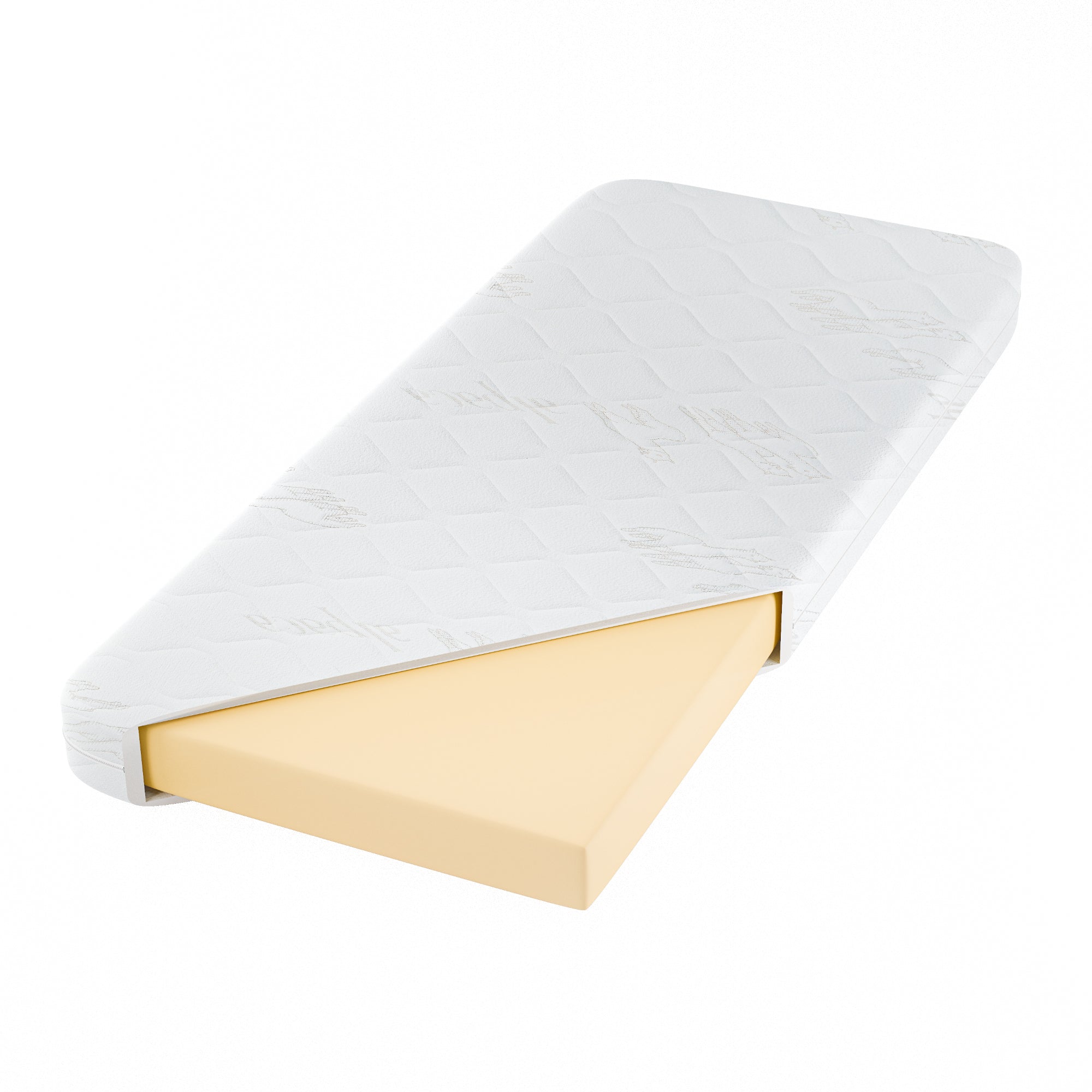 Nizio foam mattress – close-up of the foam structure and layer