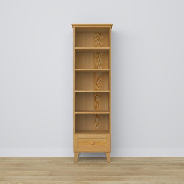 Pine shelf 1S 57 Scandi natural pine