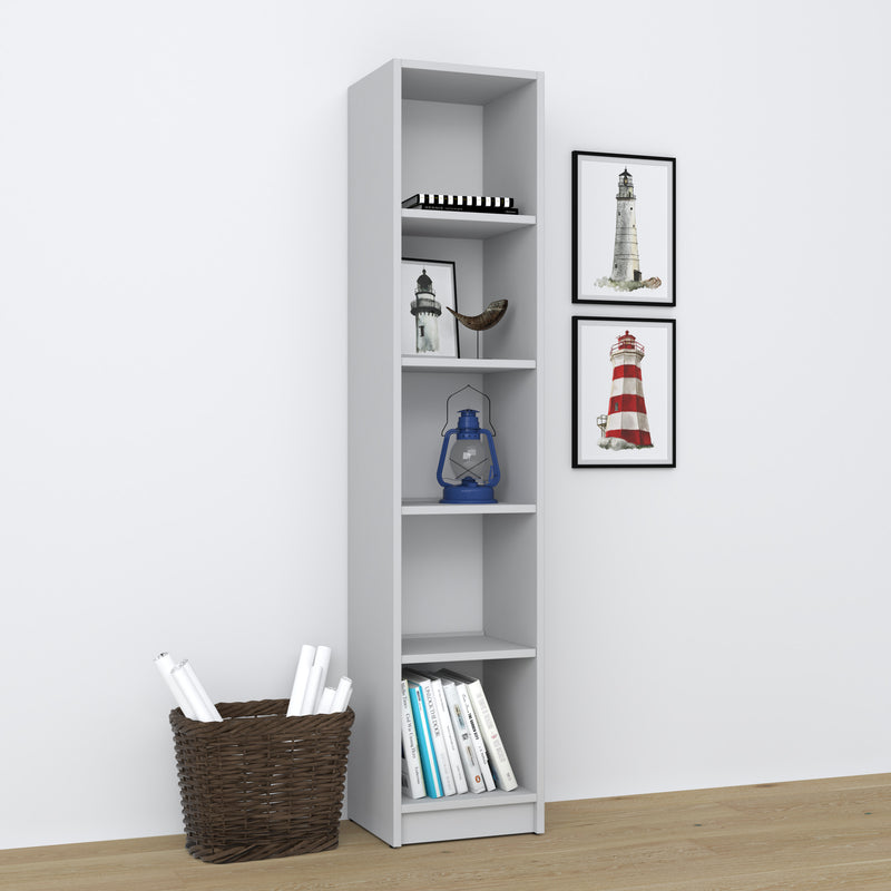 Wooden shelf N01 grey