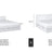 Letto matrimoniale con cassetto in legno bianco – vista diagonale, camera da letto scandi