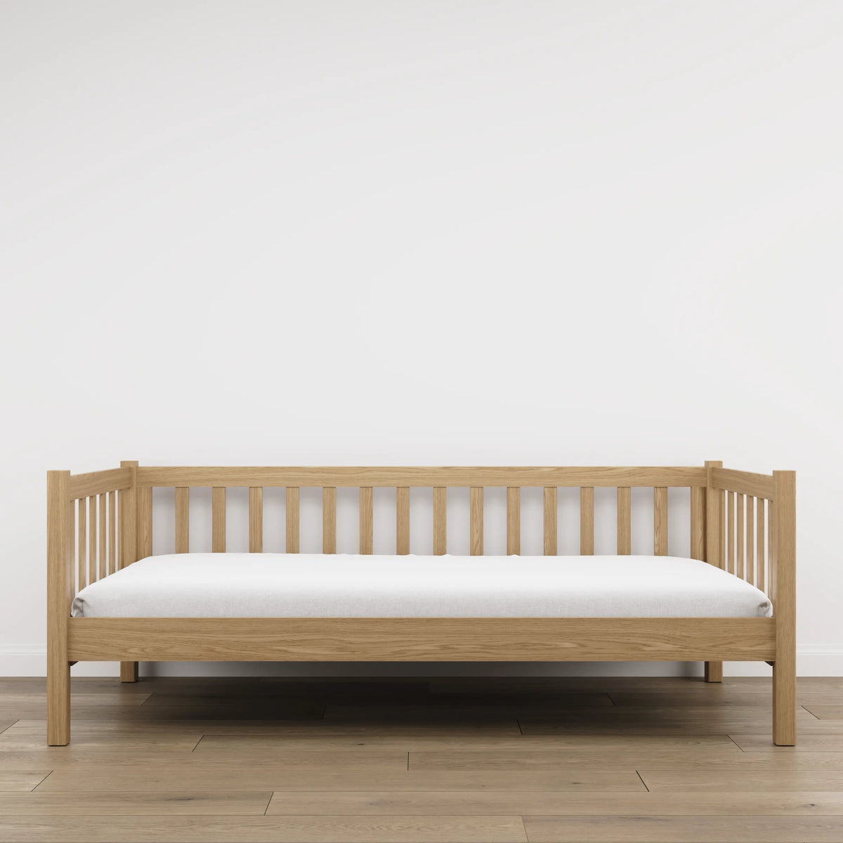 Łóżko sofa N03 dąb naturalny – dodatkowy widok, ekologiczne drewno