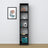 Wooden shelf N01 black