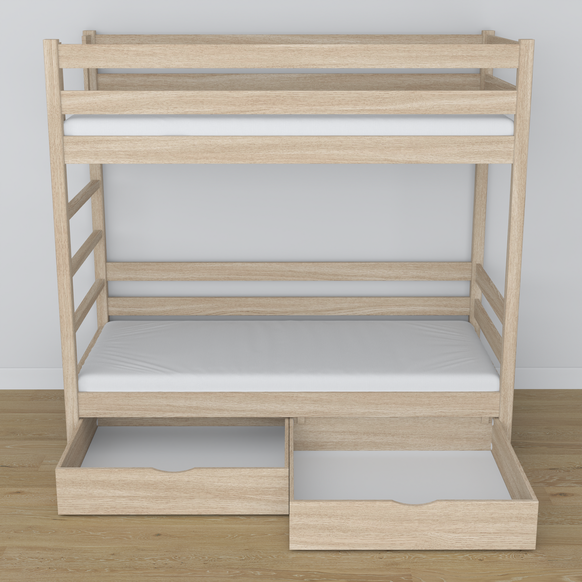 Sommier en pin Nizio Home – pour lits superposés et mezzanine