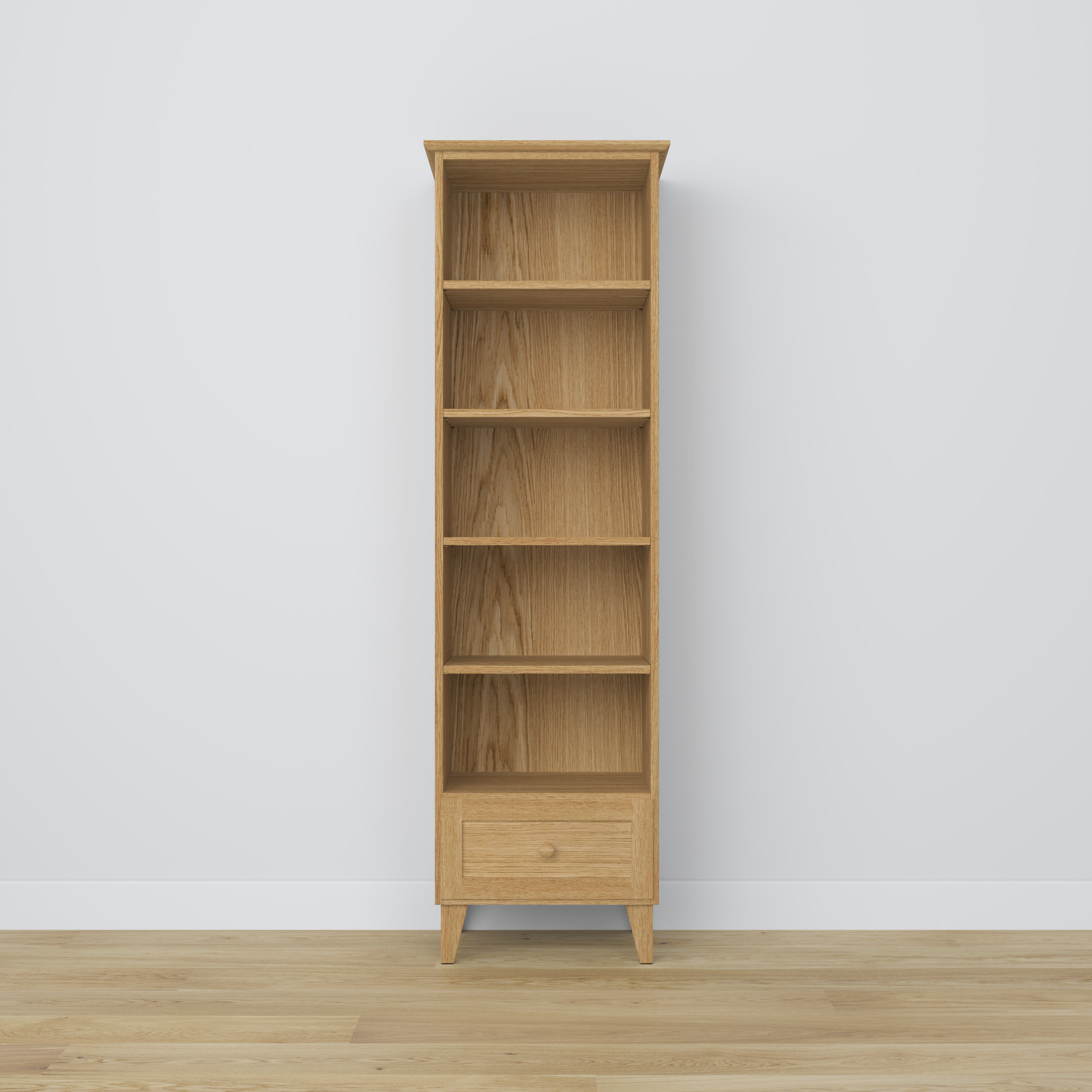 Libreria in rovere 1C 57 Scandi rovere naturale