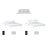 Lit double blanc w chambre – décoration avec literie, style scandinave