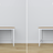 Scrivania in legno 3S Scandi bianco / rovere naturale