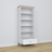 Scaffale in legno 1S 80 Scandi bianco / rovere naturale