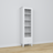 Vetrina in legno 1S 57 Scandi bianco