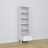 Scaffale in legno 1S 57 Scandi bianco