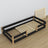 Low Bed Black and Oak Wooden – Dimensions and Diagram, Nizio