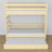 Lit superposé en bois pin incolore – dimensions et schéma z tiroir na matelas