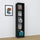 Wooden shelf N01 black