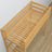 Lit mezzanine pin naturel en bois – vue du dessus na chambre