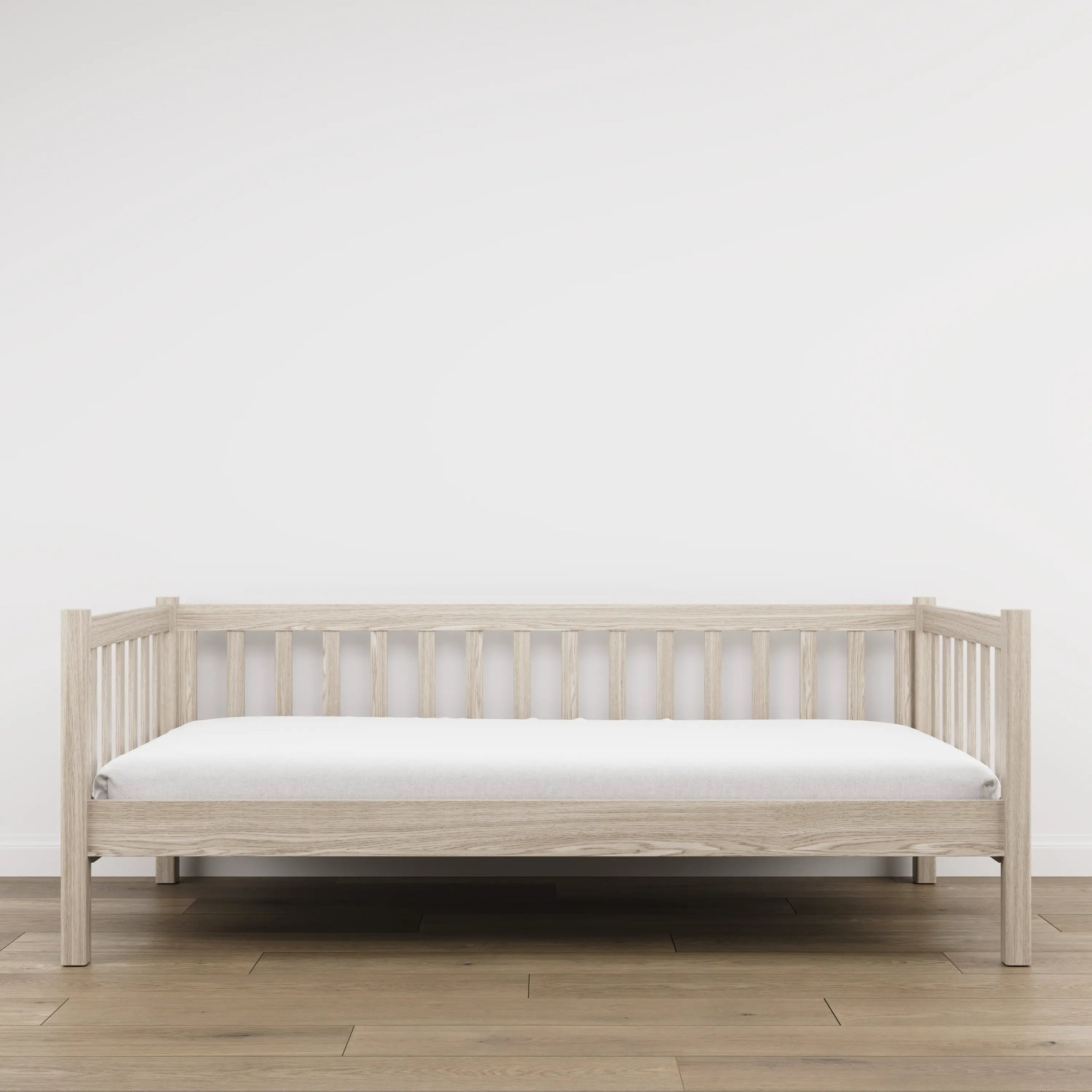 Łóżko sofa N03 dąb bielony – dodatkowy widok, polska produkcja