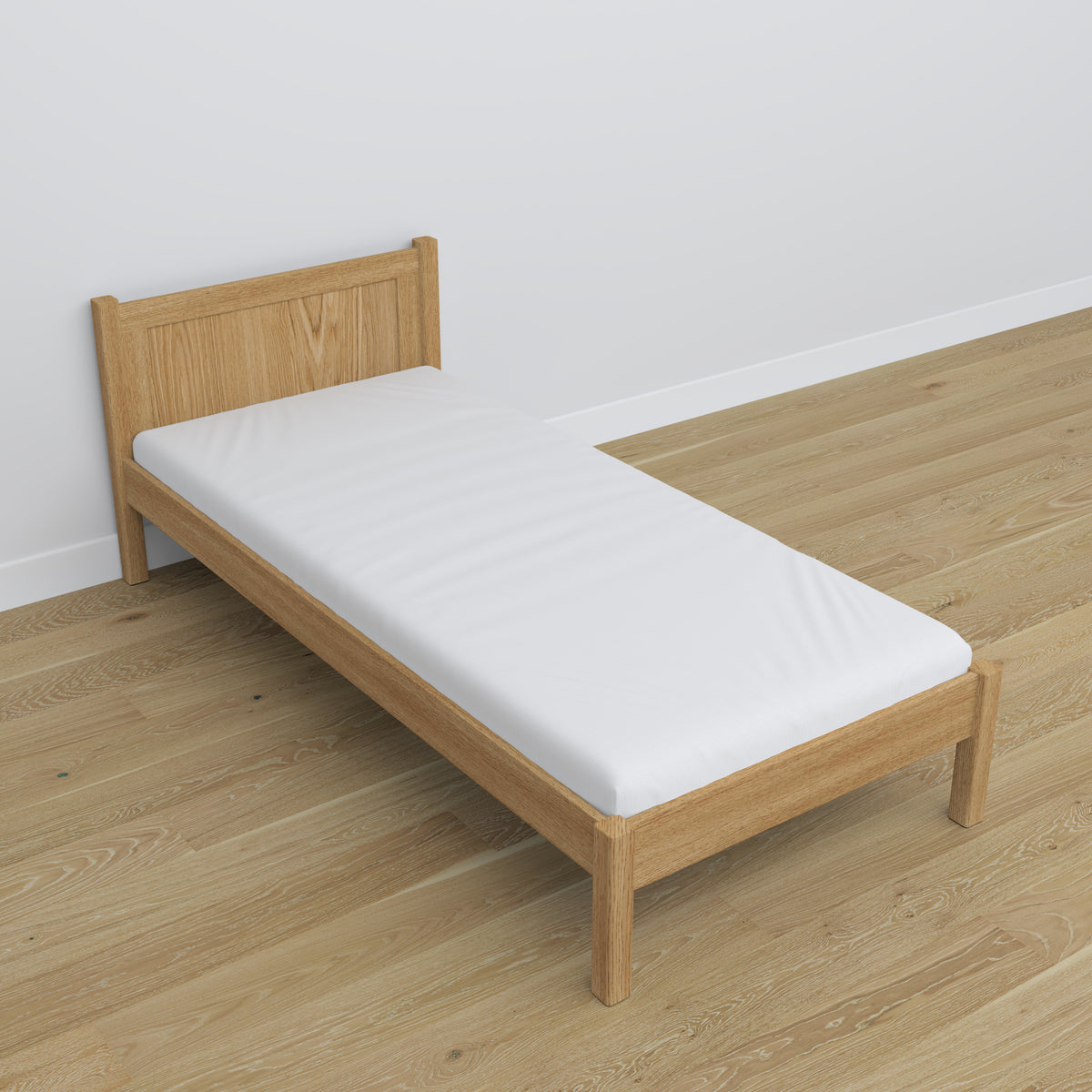 Sommier en pin Nizio pour lit simple – base durable