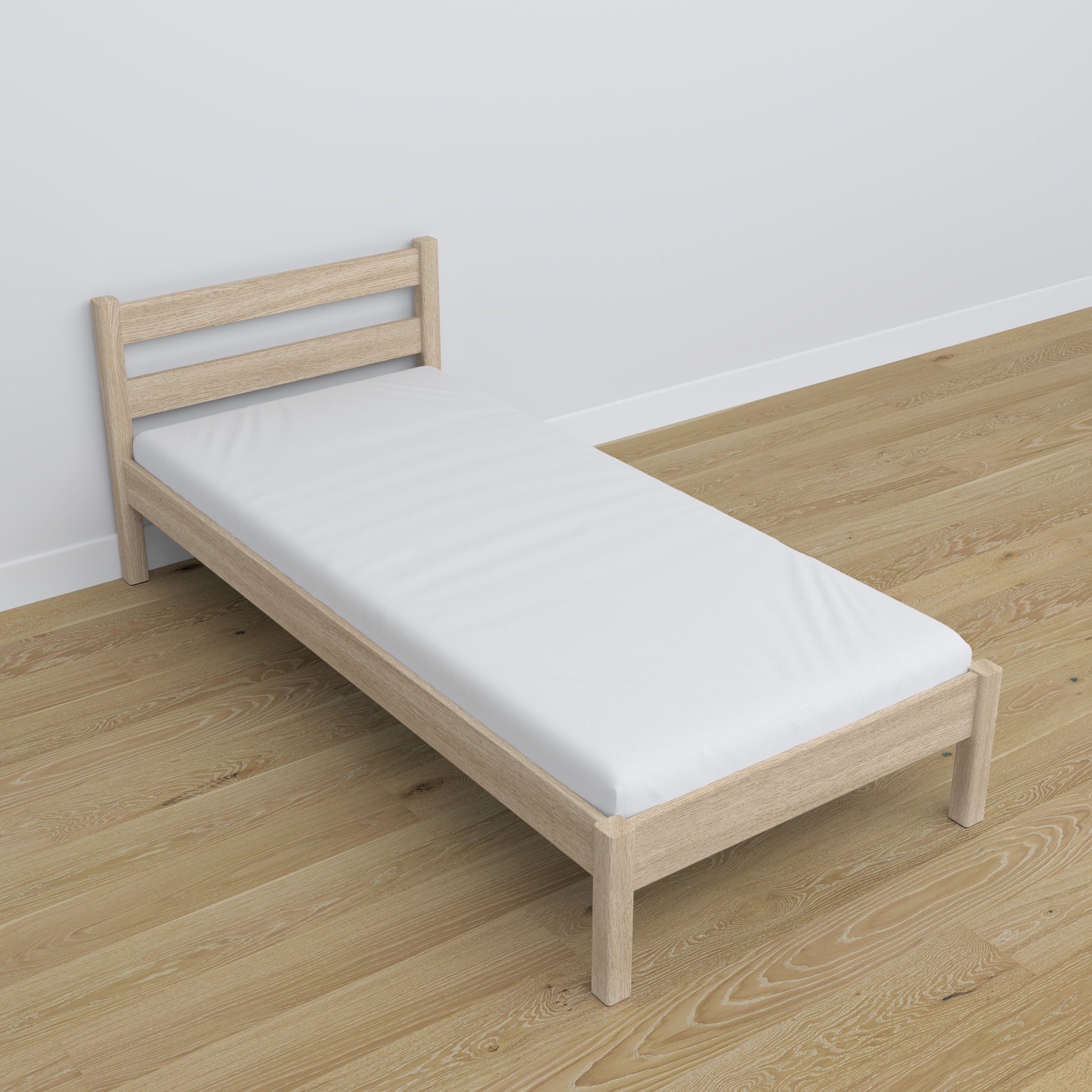 Nizio pine slatted base for single bed – durable support base
