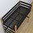 Hochbett aus Holz, Schwarz-Eiche – Details der Verbindungen und Leiter, Nizio Home