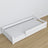 Wooden low bed N02 white