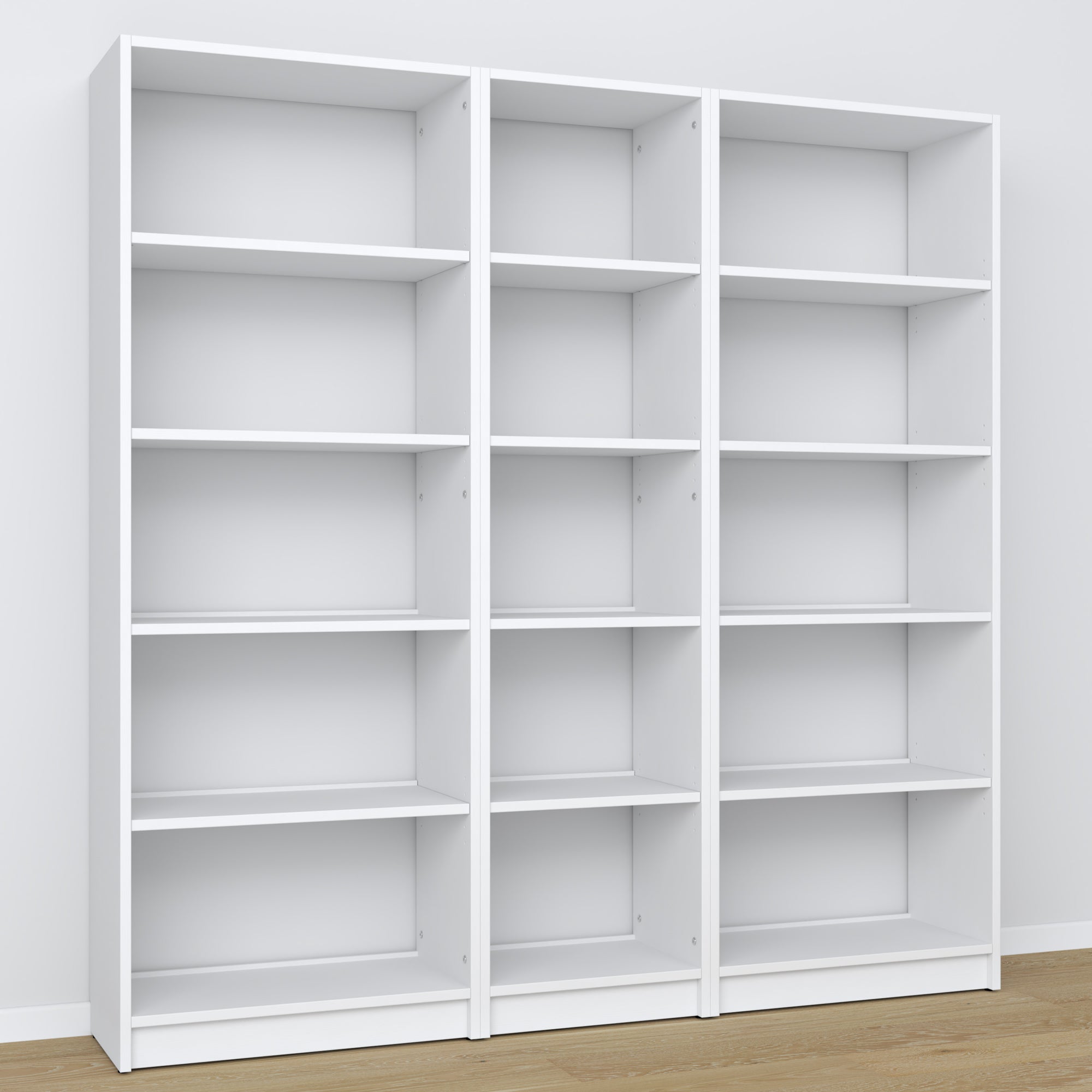 Wooden shelf N01 white