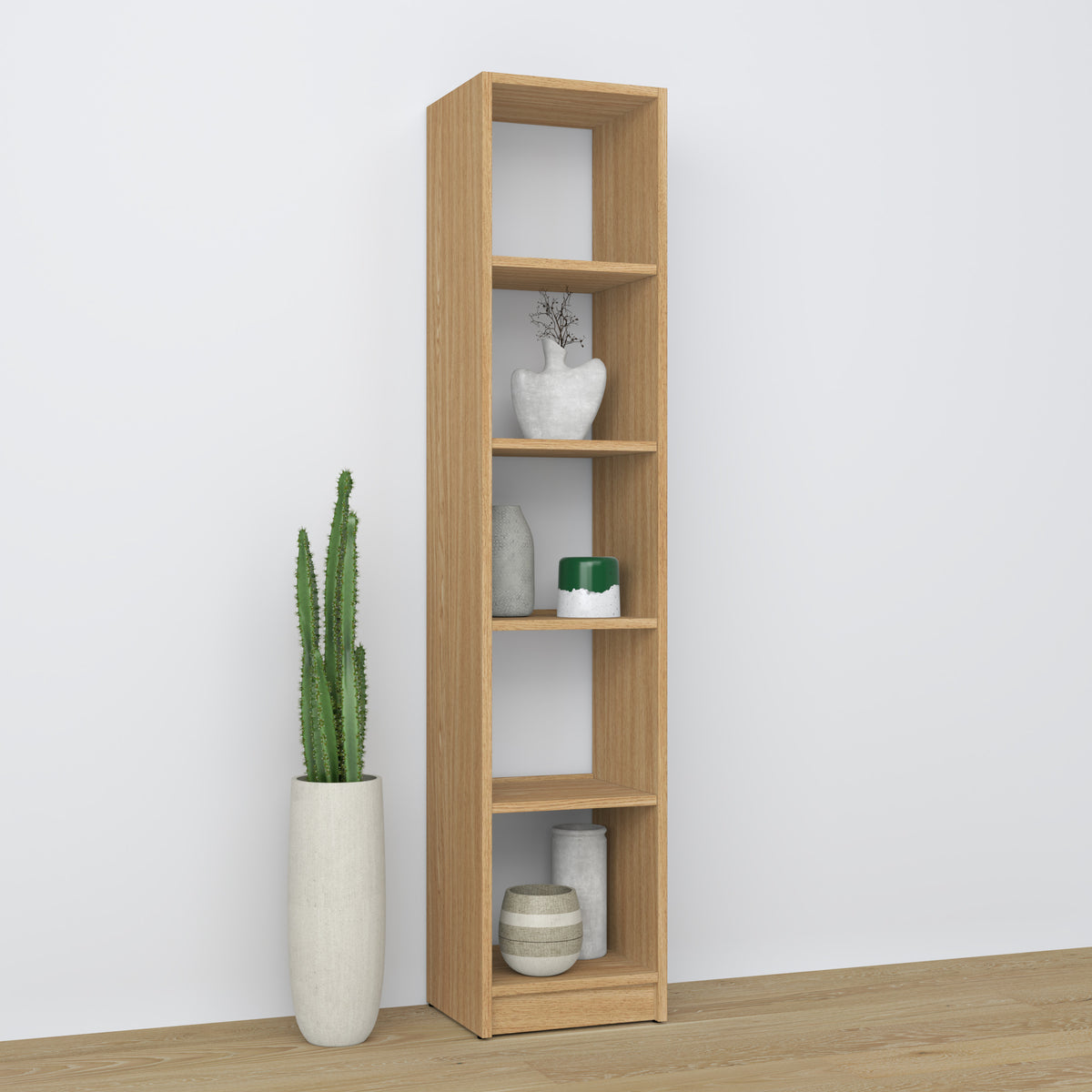 Oak shelf N01 oak natural