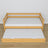 Letto divano con cassetto per materasso pino naturale in legno – dimensioni, Nizio