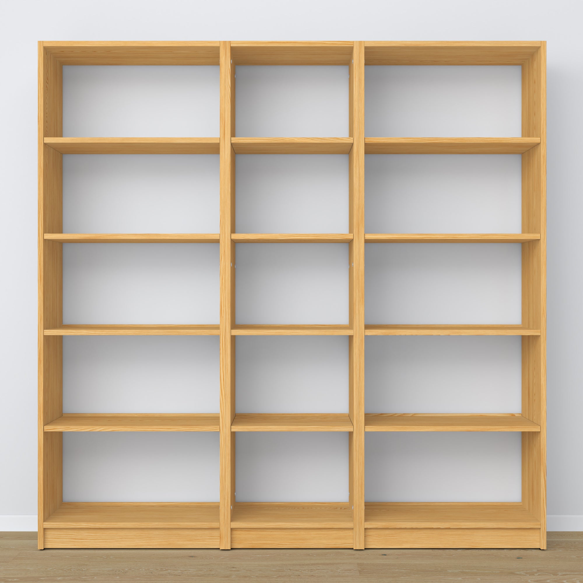 Wooden shelf N01 natural pine
