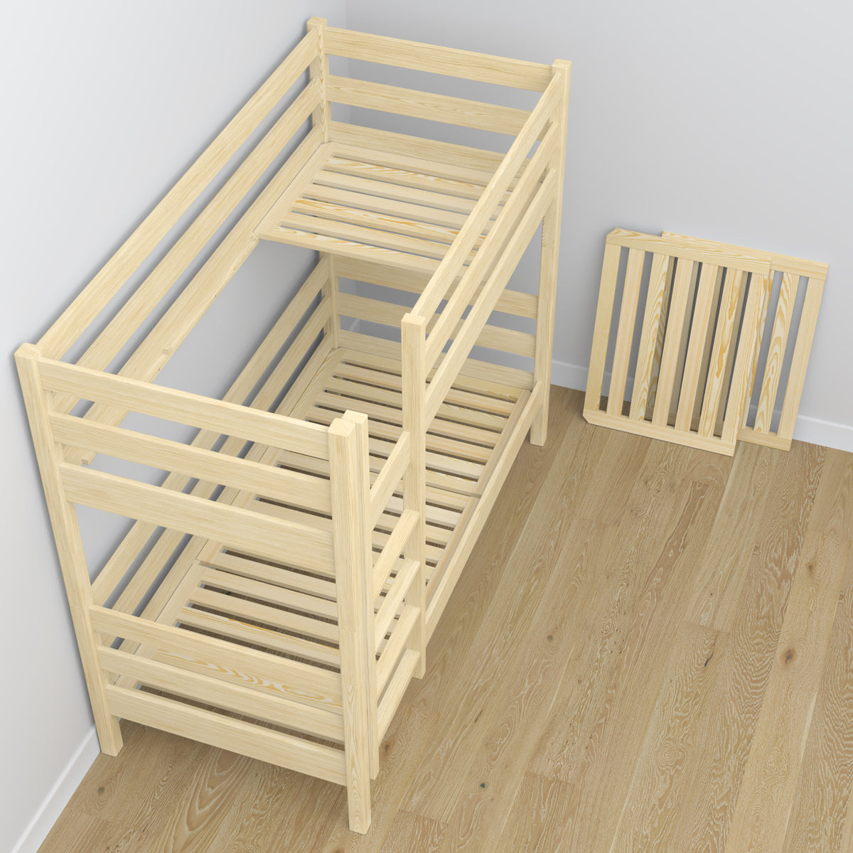 Sommier en pin Nizio Home – pour lits superposés et mezzanine