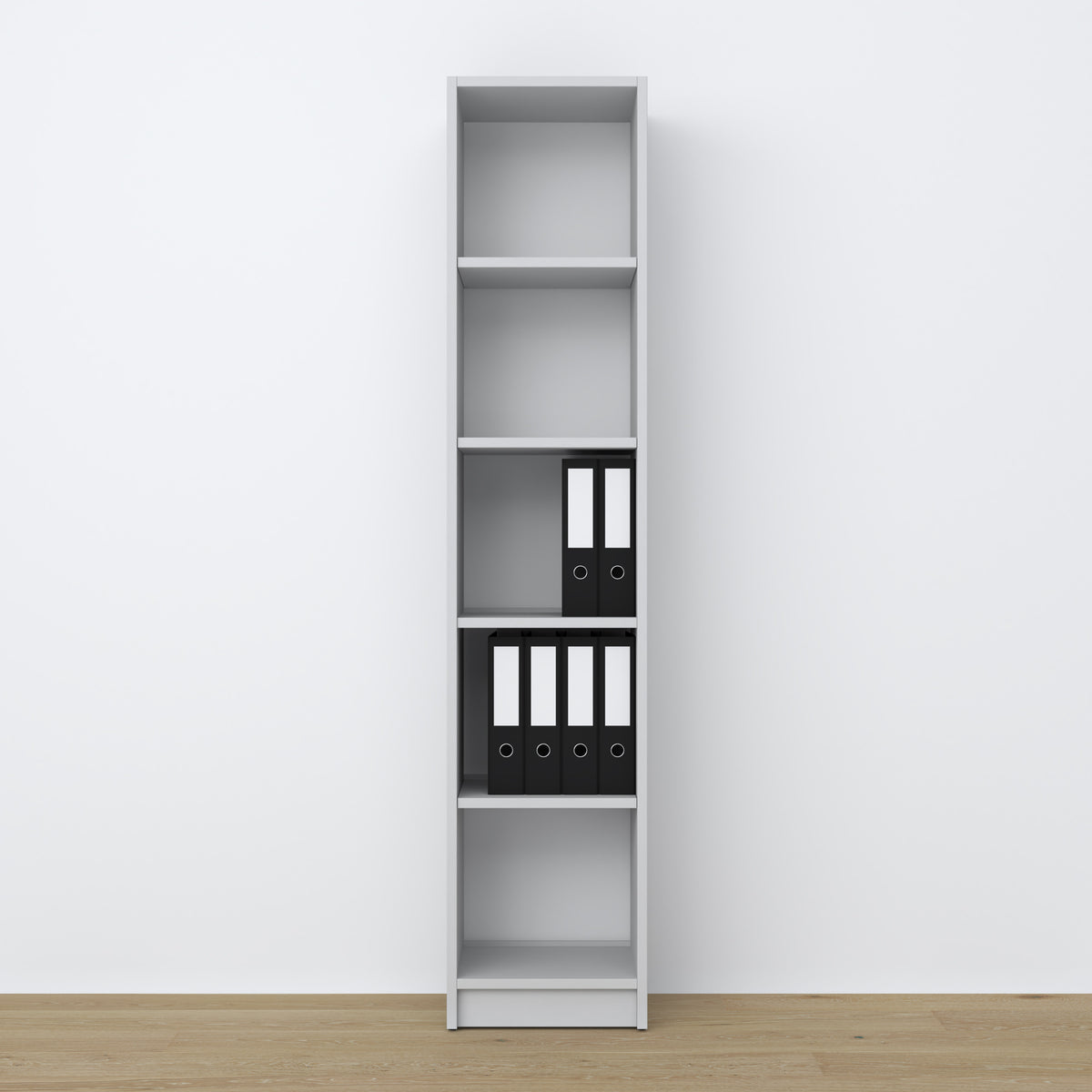 Wooden shelf N01 grey