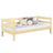 Bettsofa aus Holz Kiefer farblos – Kinderzimmer, skandinavischer Stil Nizio