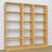 Wooden shelf N01 natural pine