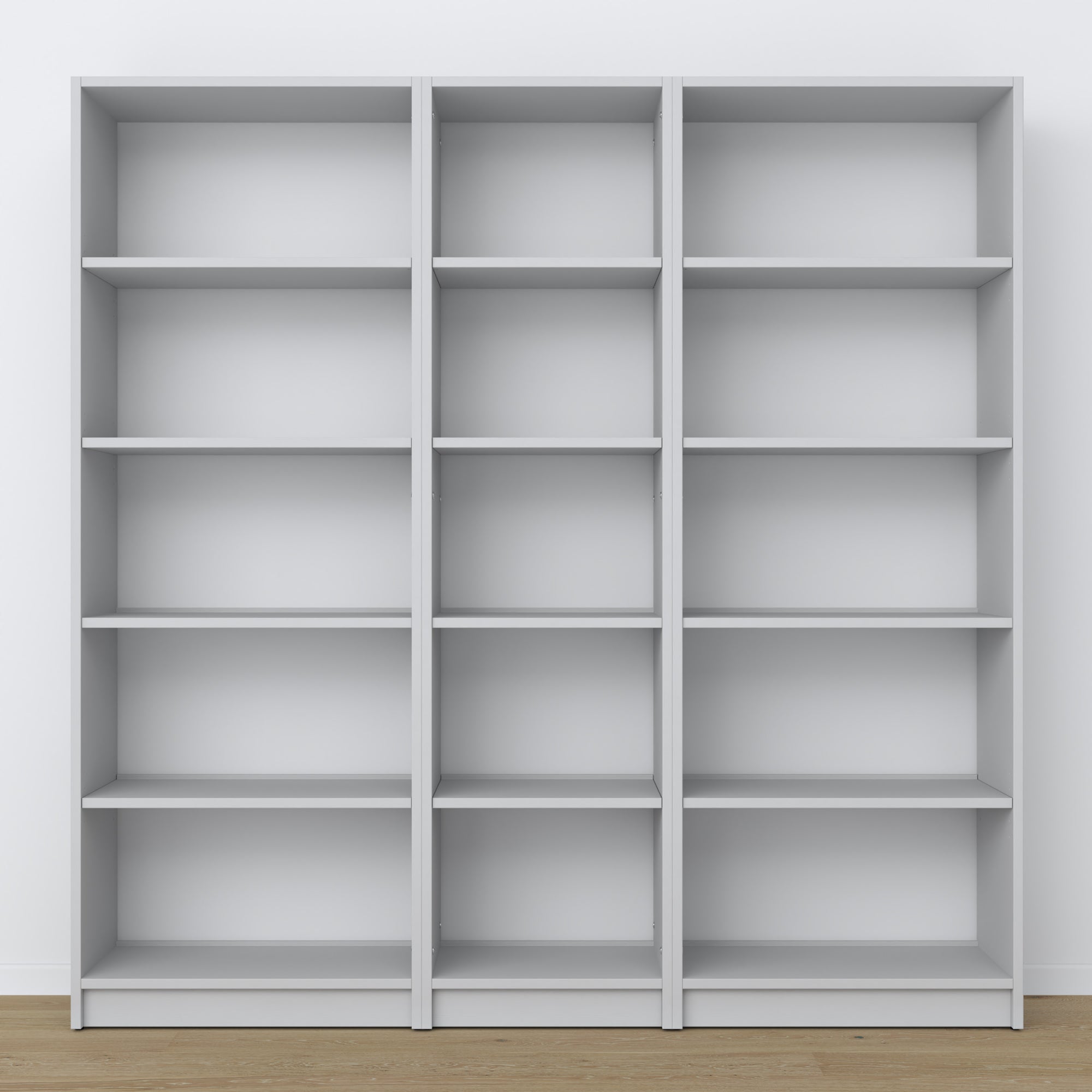 Wooden shelf N01 grey