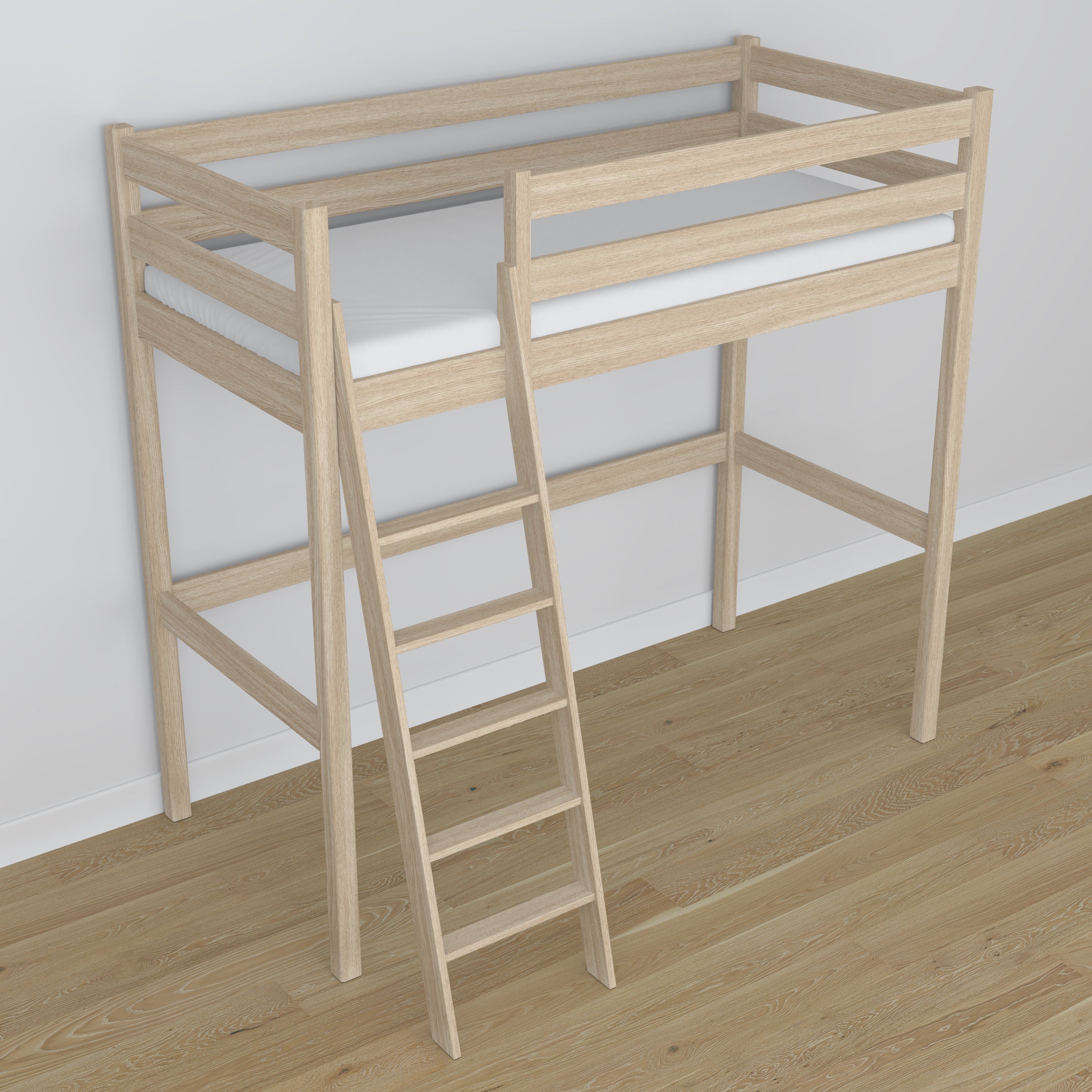 Nizio pine slatted base for loft bed – durable support base