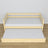 Sofa-lit avec tiroir pour matelas pin incolore en bois – dimensions, Nizio