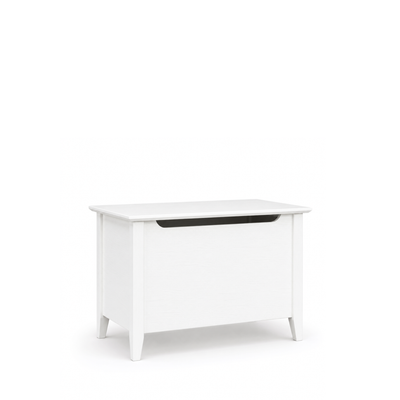 Baule in legno Scandi bianco