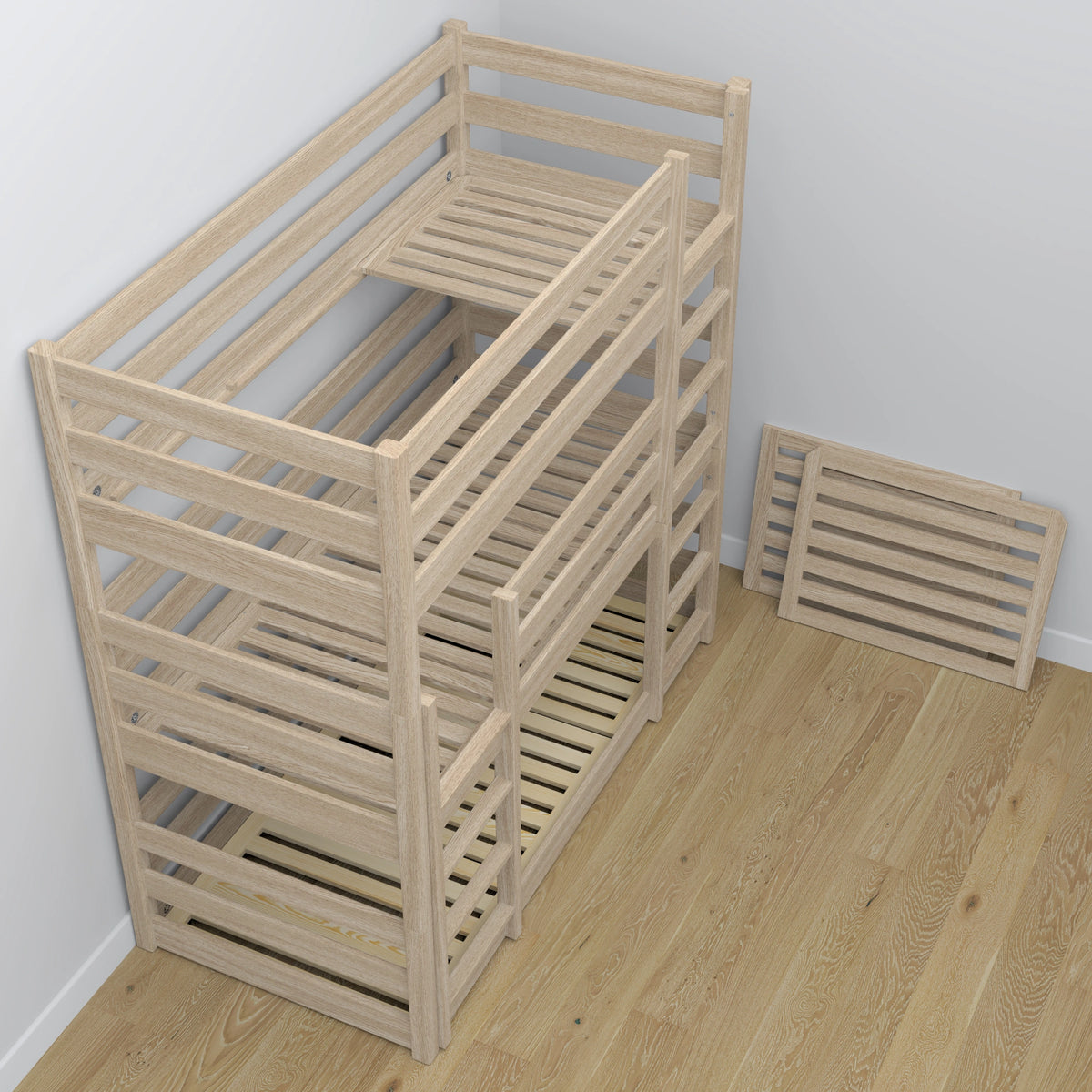 Sommier en pin Nizio Home – pour lits superposés et mezzanine