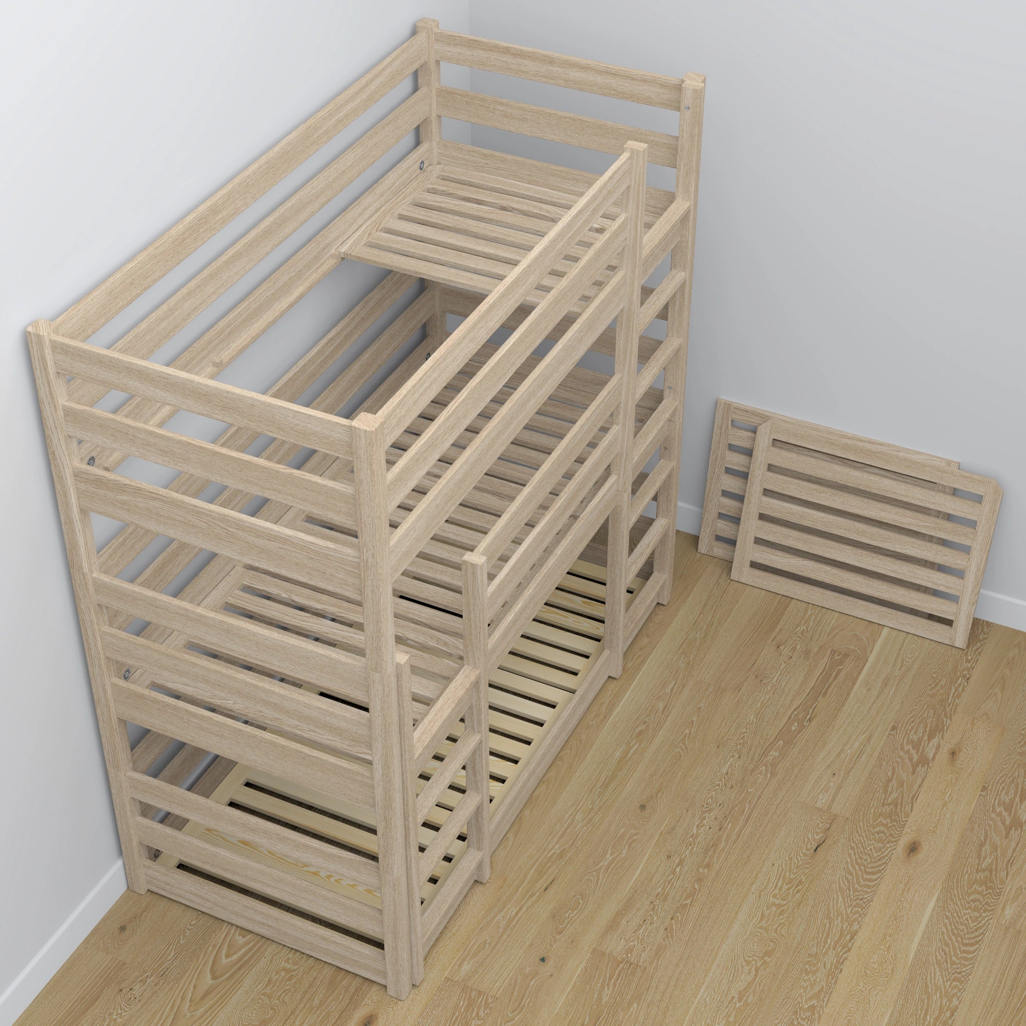 Sommier en pin Nizio Home – pour lits superposés et mezzanine