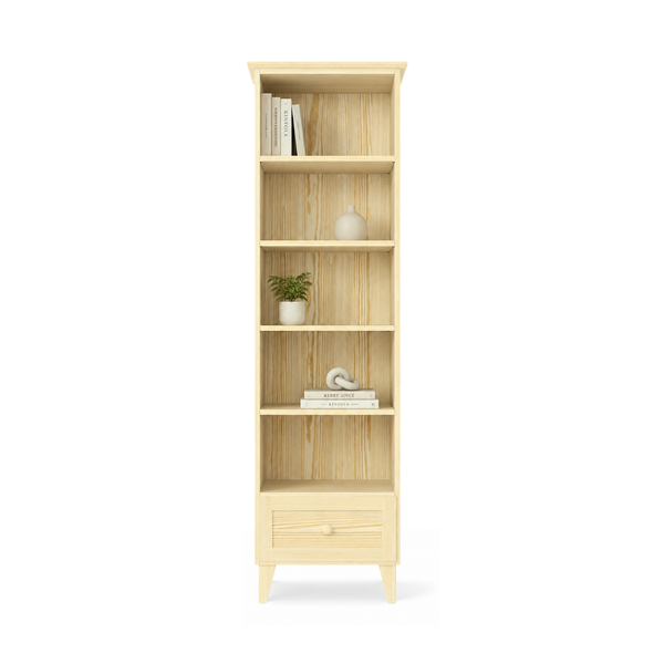 Étagère 1S 57 Scandi en pin pin incolore