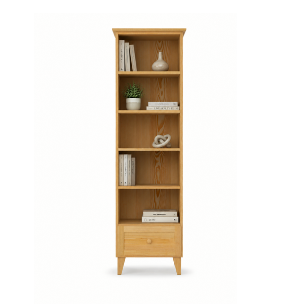 Pine shelf 1S 57 Scandi natural pine