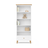 Scaffale in legno 1S 80 Scandi bianco / rovere naturale