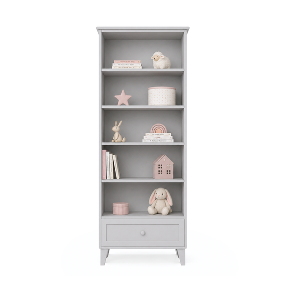 Étagère 1S 80 Scandi en bois gris