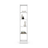 Scaffale in legno N01 bianco
