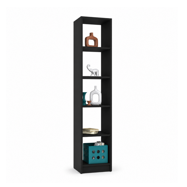 Étagère N01 en bois noir