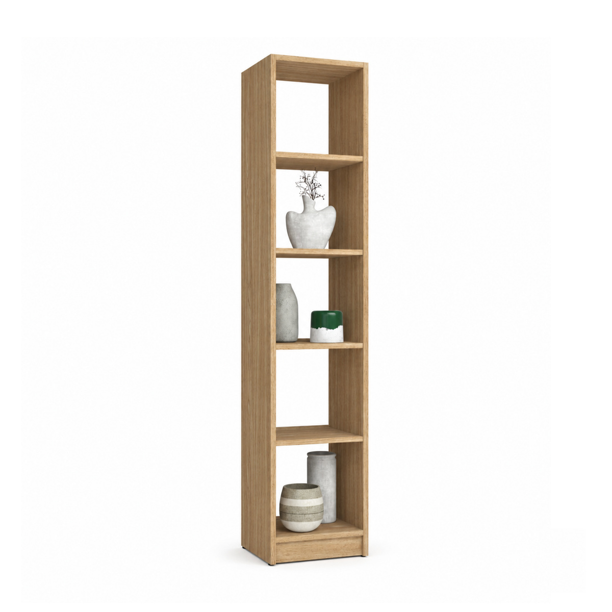 Libreria in rovere N01 rovere naturale