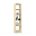 Étagère N01 en bois pin incolore