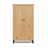 Armadio in rovere 2A1C Scandi rovere naturale / nero
