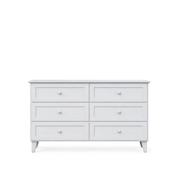 Wooden chest of drawers 6S 154 Scandi grey