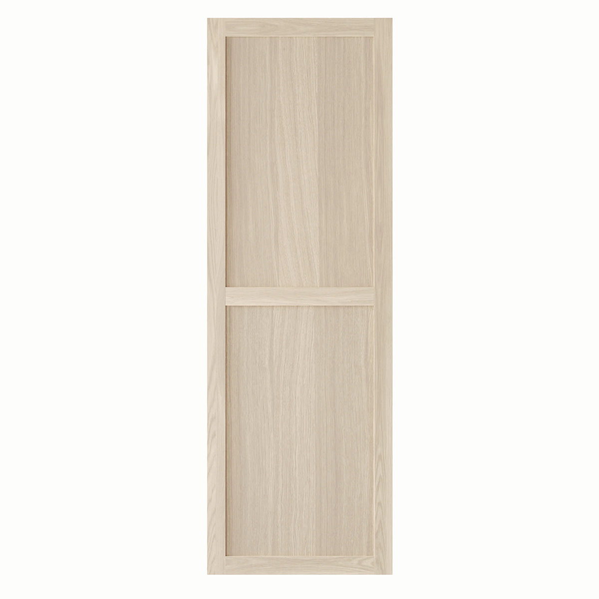 Bleached oak furniture front