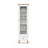 Vetrina in legno 1S 57 Scandi bianco / rovere naturale